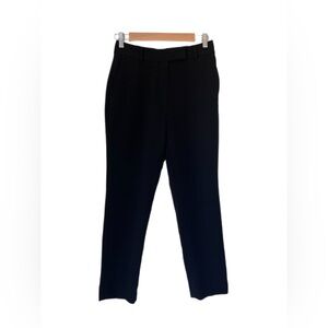 Topshop Women's Dress Pants Suit Trousers Size US 4 Black Polyester
